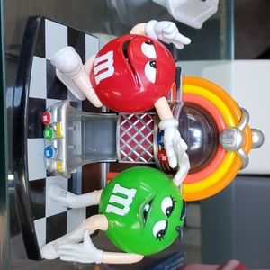 M&m vintage jukebox dispenser